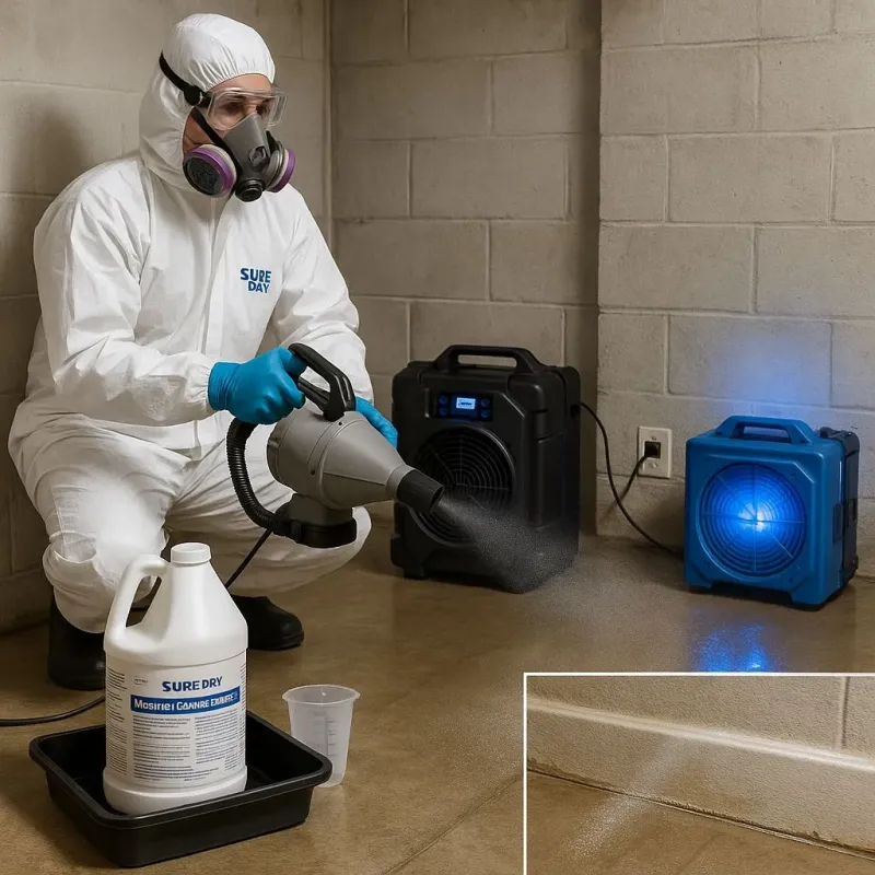 Sanitization and Odor Removal process in Irondale, GA